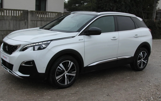 Peugeot 3008 cena 65900 przebieg: 179000, rok produkcji 2017 z Prabuty małe 301